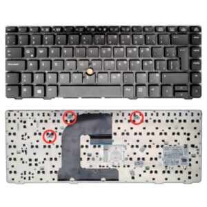 TECLADO LAPTOP HP 14 6470B 8410P 8460P SIN FRAME CON TRACKPOINT