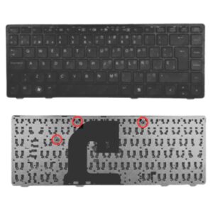 TECLADO LAPTOP HP 14 6470B 8410P 8460P CON FRAME TYPE L