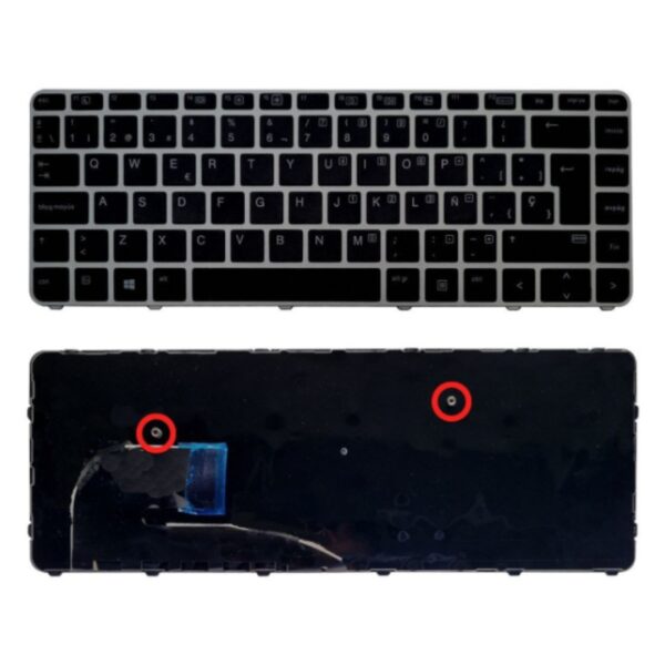 TECLADO LAPTOP HP 14 745 G3 G4 BIG ENTER CON FRAME