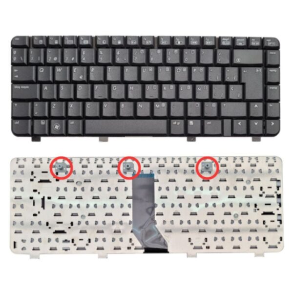 TECLADO LAPTOP HP 14 DV200 + 3 SOPORTES BIG ENTER