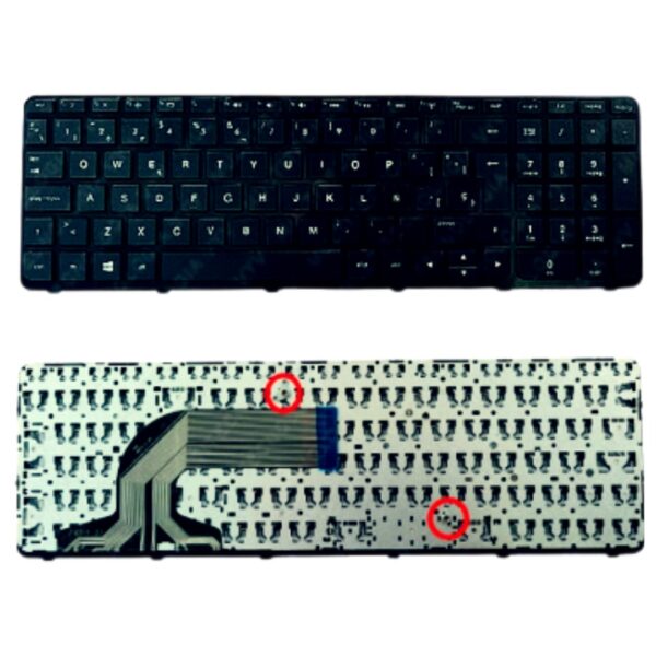 TECLADO LAPTOP HP 15 15A 15E 15G 15Z-B 15Z-G 250 G2 BIG ENTER CON FRAME