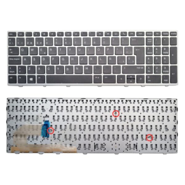 TECLADO LAPTOP HP 15 850 G5 755 BIG ENTER CON FRAME