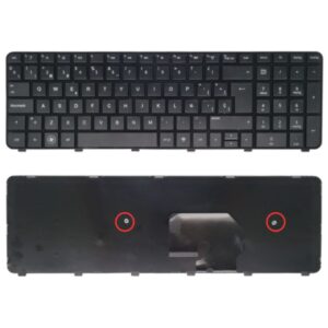 TECLADO LAPTOP HP DV7-6000 DV7-6100 DV7T-6000 BIG ENTER CON FRAME