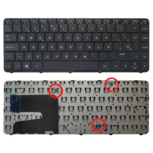 TECLADO LAPTOP HP 14 14E 14F BIG ENTER CON FRAME