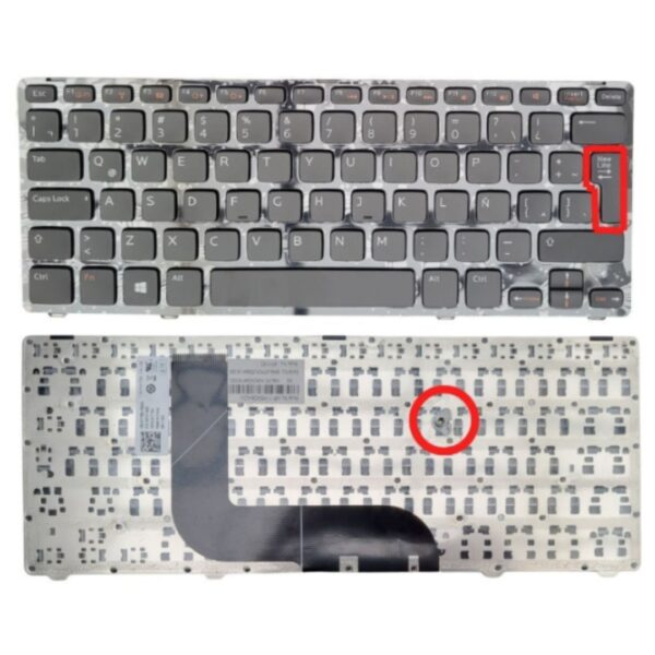 TECLADO LAPTOP DELL 14 14Z BIG ENTER CON FRAME