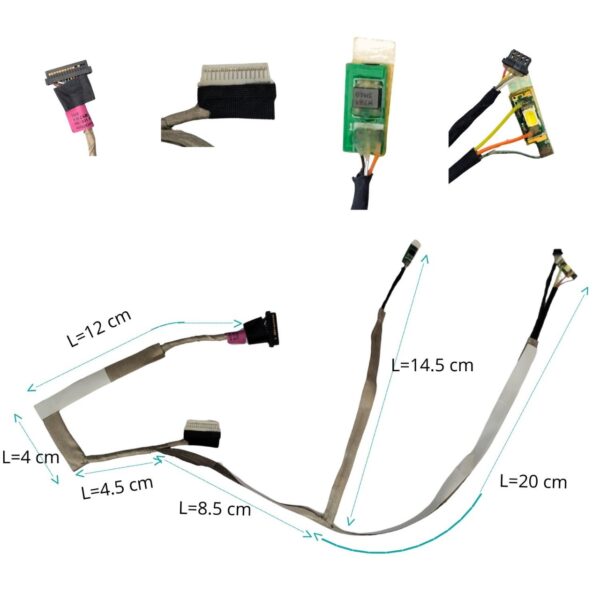 FLEX DE VIDEO LENOVO T520 W520 T530 W530 T510 W510 50.4KE07.001