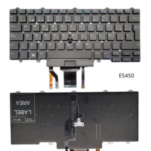 TECLADO LAPTOP DELL 14 E5450 RETROILUMINADO BIG ENTER TRACK POINT SIN FRAME