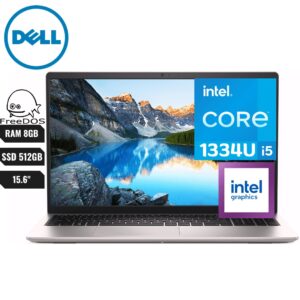 LAPTOP DELL INSPIRON 3530 CORE I5-1334U 512GB RSSD 8GB RAM SILVER FREEDOS
