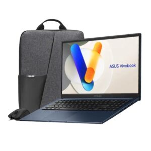 LAPTOP ASUS VB X1505VA-NJ1504VA-NJ2444 CORE I3-1315U 8GB RAM 512GB SSD NO OS MOCHILA MOUSE BLUE