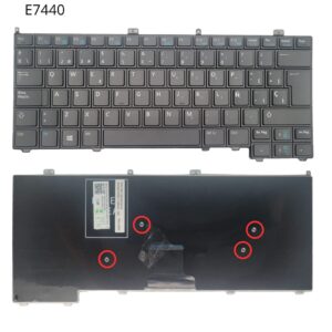 TECLADO LAPTOP DELL 14 E7440 E7420 E7240 CON FRAME