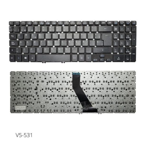 TECLADO LAPTOP ACER 15 V5 V5-531 V5-551 V5-551G V5-571 BIG ENTER SIN FRAME