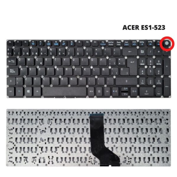 TECLADO LAPTOP ACER 15 ES1-523 BIG ENTER SIN FRAME