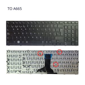 TECLADO LAPTOP TOSHIBA 15 A660 A665
