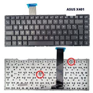 TECLADO LAPTOP ASUS 14 X401 BIG ENTER NO FRAME
