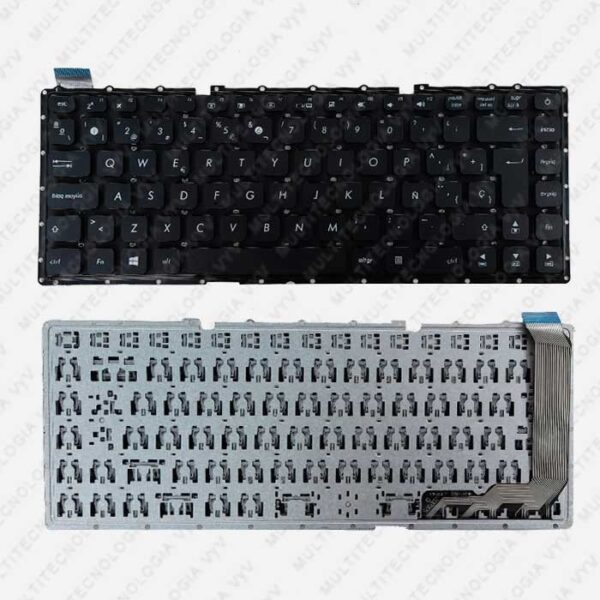TECLADO LAPTOP ASUS 14 X441 X441S BIG ENTER SIN FRAME