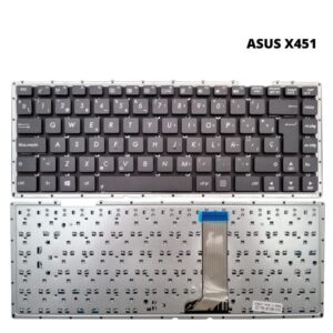 TECLADO LAPTOP ASUS 14 X451 BIG ENTER SIN FRAME