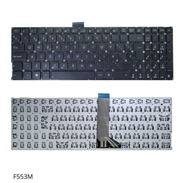 TECLADO LAPTOP ASUS 15 F553M BIG ENTER SIN FRAME