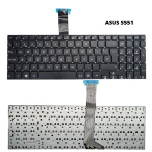TECLADO LAPTOP ASUS 15 S551 BIG ENTER SIN FRAME
