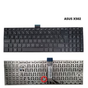 TECLADO LAPTOP ASUS 15 X 502 BIG ENTER SIN FRAME