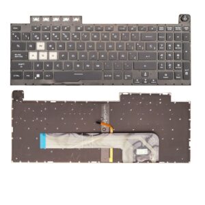 TECLADO LAPTOP ASUS FX506 SMALL ENTER RETROILUMINADO SIN FRAME