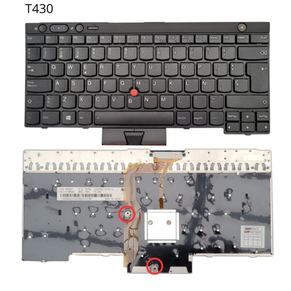 TECLADO LAPTOP LENOVO T430 L430 SP