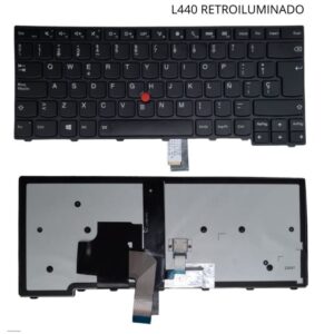 TECLADO LAPTOP LENOVO 14L440 RETROILUMINADO TRACK POINT CON FRAME