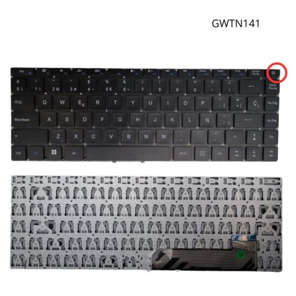 TECLADO LAPTOP GATEWAY 14 GWTN141-4BL SMALL ENTER SIN FRAME