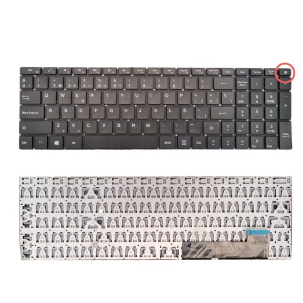 TECLADO LAPTOP GATEWAY GWTN156-1BL SMALL ENTER SIN FRAME
