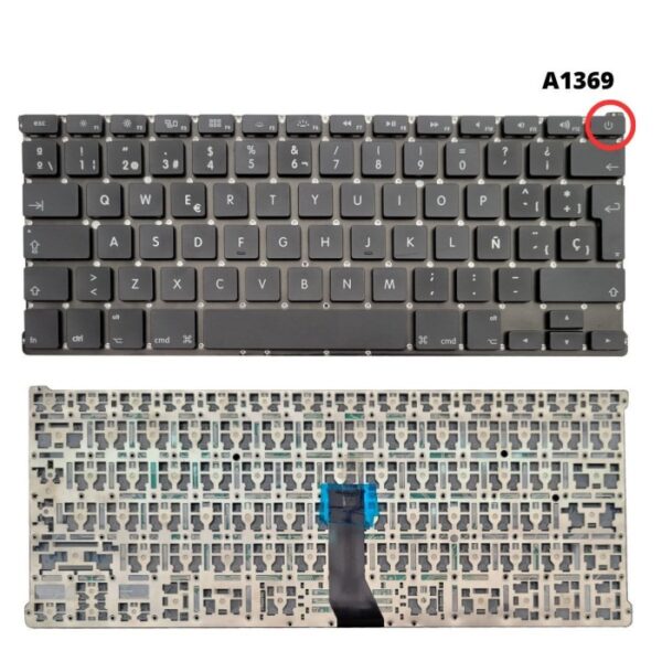 TECLADO LAPTOP MAC 13 PLUG A1369 20011-2013