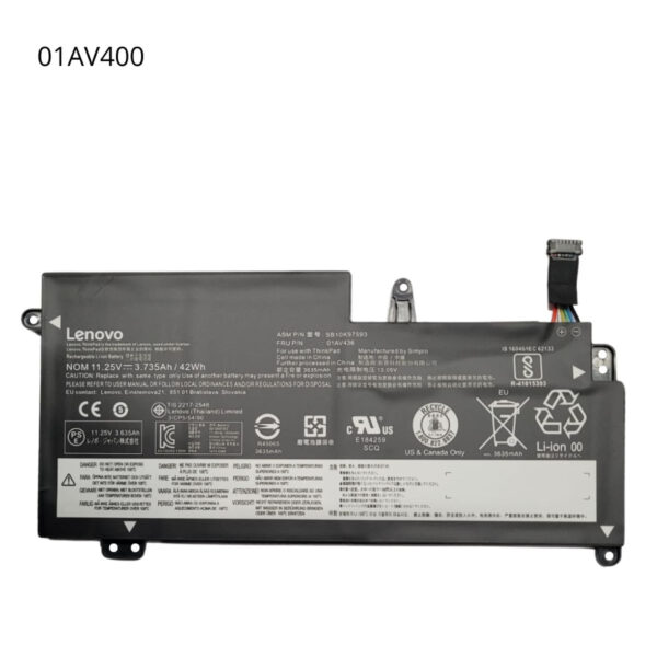 BATERÍA ORIGINAL LENOVO A01AV400 01AV436