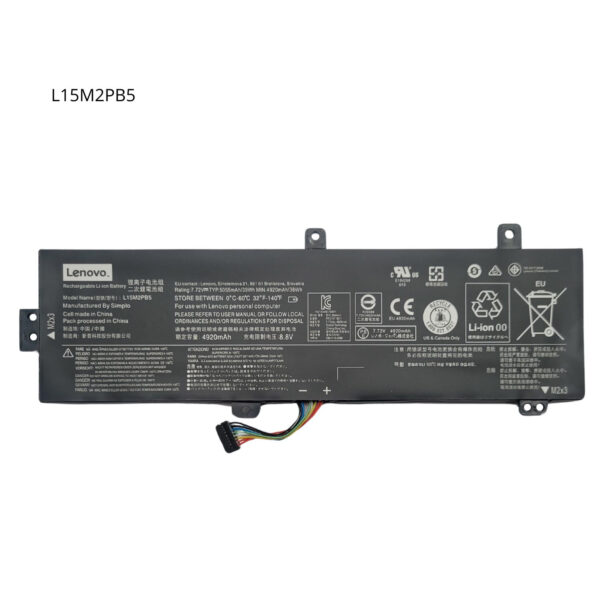 BATERÍA ORIGINAL LENOVO PARA LAPTOP L15L2PB4 L15M2PB5