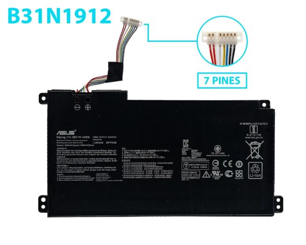 BATERÍA ORIGINAL ASUS PARA LAPTOP B31N19