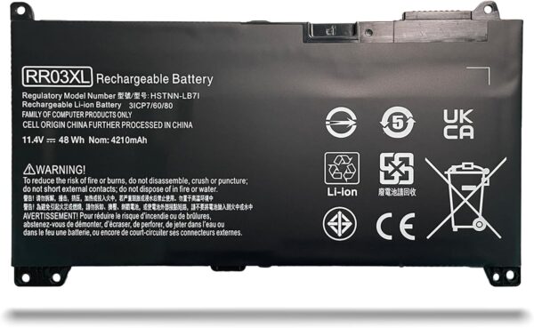 BATERÍA PARA LAPTOP HP RR03XL
