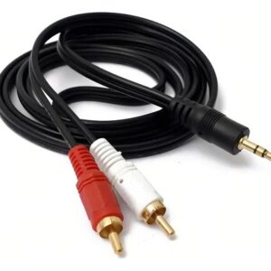 CABLE DE AUDIO 2 RCA A 2RCA 2MTS