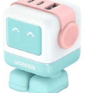 CARGADOR DE 30W CD359 BLANCO-ROSADO UGREEN