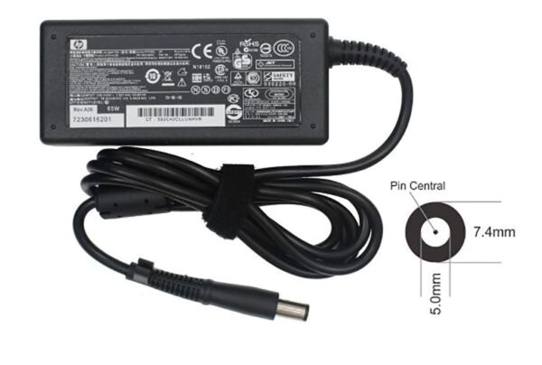 CARGADOR HP 19V 4.74 PLUG AGUJA 7.4*5.0