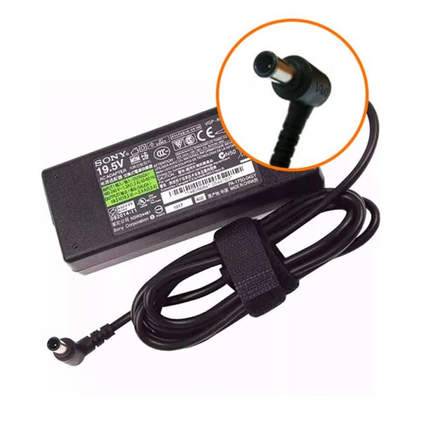 CARGADOR SONY 19.5V 2A PLUG AGUJA 6.5*4.4