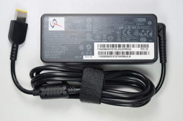 CARGADOR LENOVO 20V 3.25A PUNTA CUADRADA