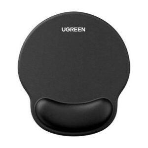 MOUSE PAD ERGONOMICO CON GEL LP668 NEGRO UGREEN