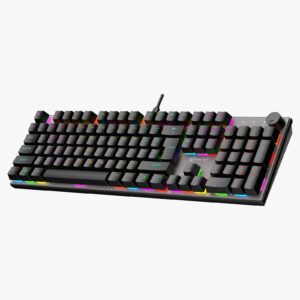 TECLADO GAMER MT-MK009 RD NEGRO MEETION