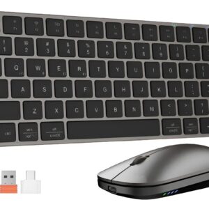 COMBO WIRELESS MOUSE - TECLADO IKEY C210 NEGRO MEETION