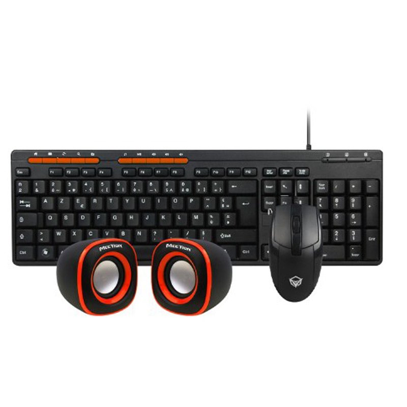 COMBO 3 EN 1 MT-C105 TECLADO MOUSE PARLANTES MEETION