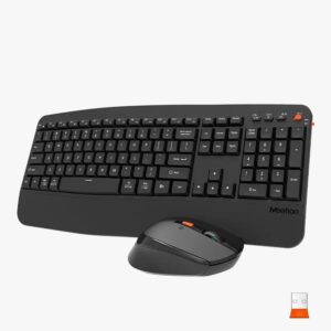 COMBO TECLADO Y MOUSE WIRELESS MT-DIRECTOR A NEGRO MEETION