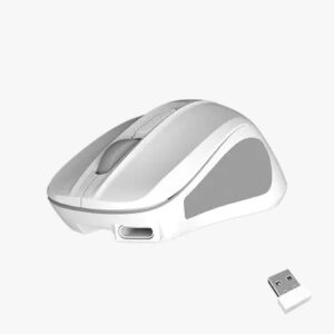 MOUSE WIRELESS MT-MINIGO BLANCO-GRIS MEETION