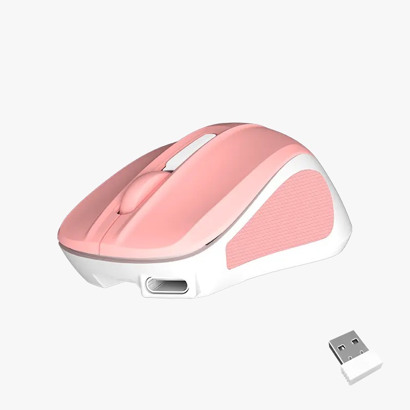 MOUSE WIRELESS MT-MINIGO ROSADO MEETION