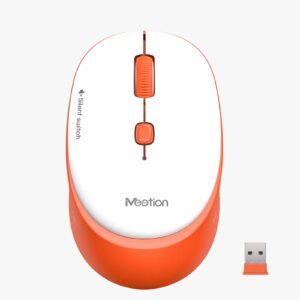 MOUSE WIRELESS MT-R571 NARANJA MEETION