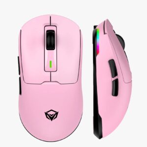 MOUSE GAMER TRIMODO AIR GW24 ROSADO MEETION