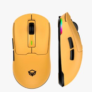 MOUSE GAMER TRIMODO AIR GW24 AMARILLO MEETION