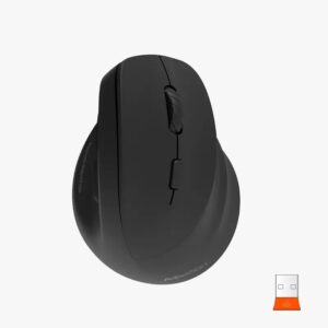 MOUSE WIRELESS ERGONOMICO MT-BTM010R NEGRO MEETION