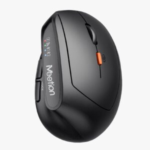 MOUSE WIRELESS BTM008 NEGRO MEETION